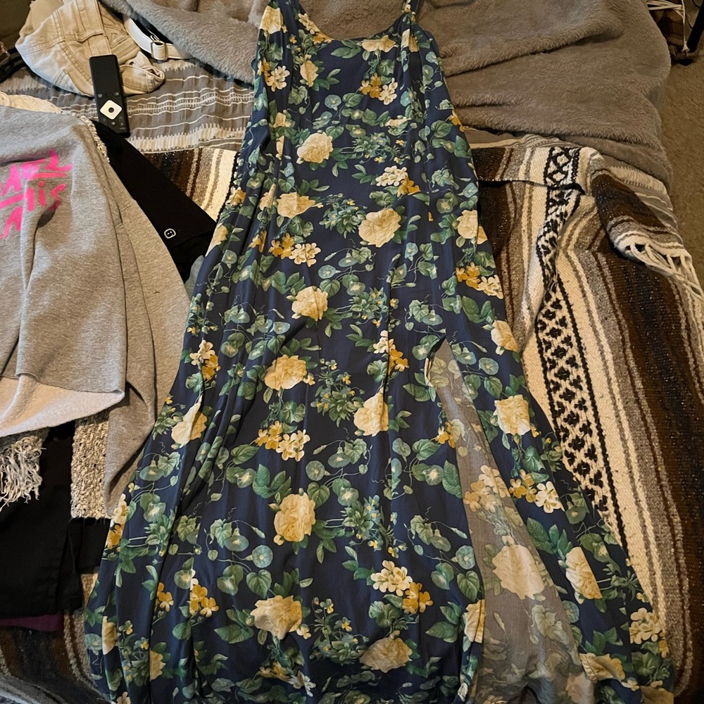 Floral Maxi Slip Dress
